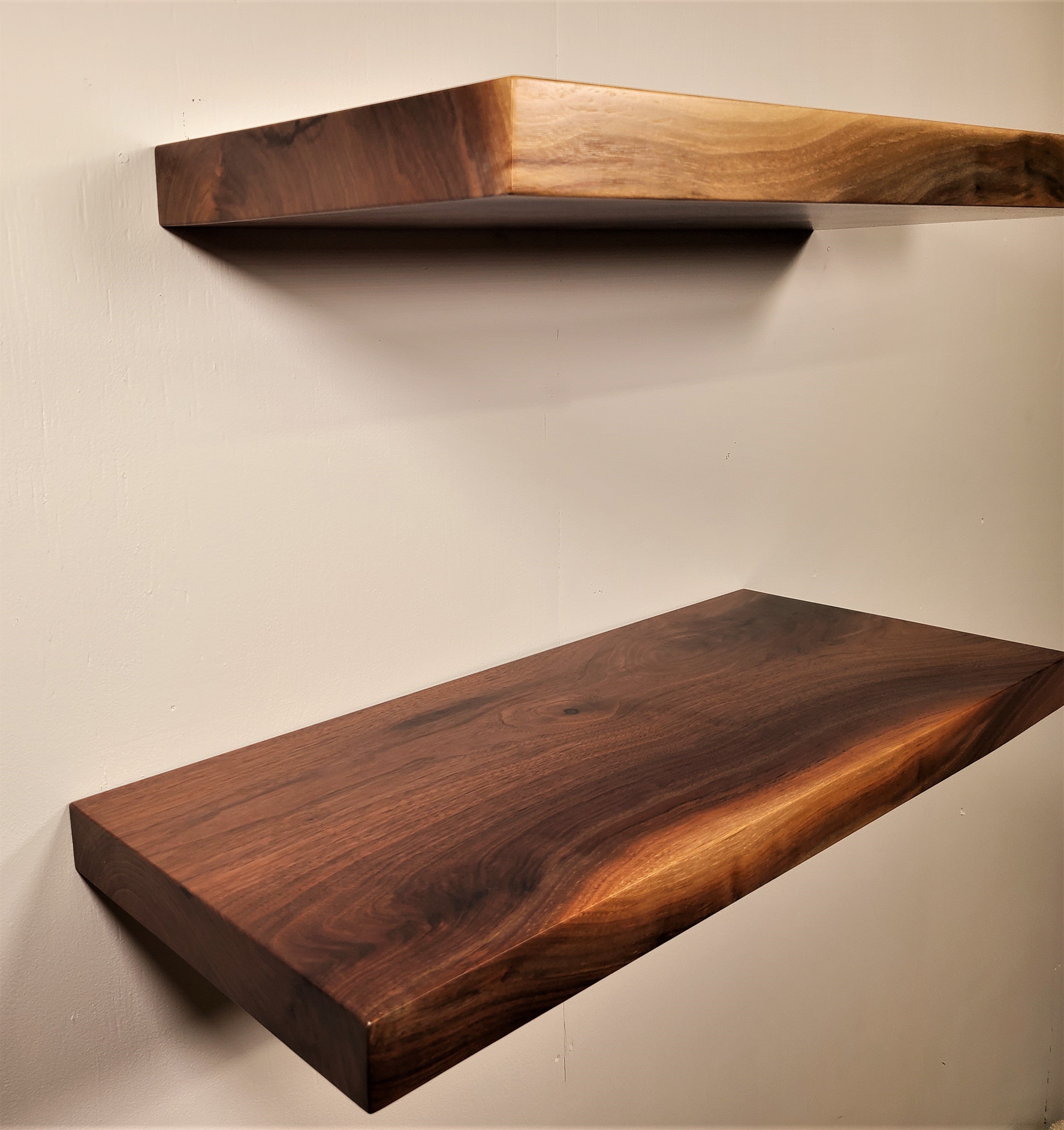 Custom Floating Shelves, Floating Shelves for Kitchen, Rustic Floating Shelves, modern floating shelves